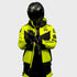 Ride Rich Regency V2 Flow Mesh Armoured GP Softshell Motorcycle Jacket - Yellow